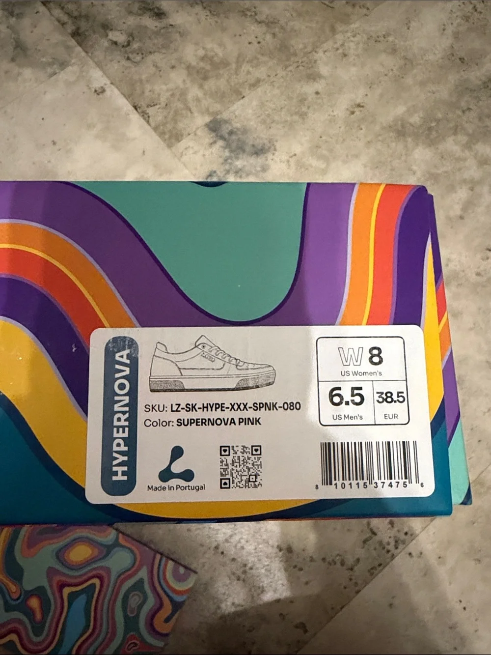 Lazo Hypernova Pink Suede Sneakers
